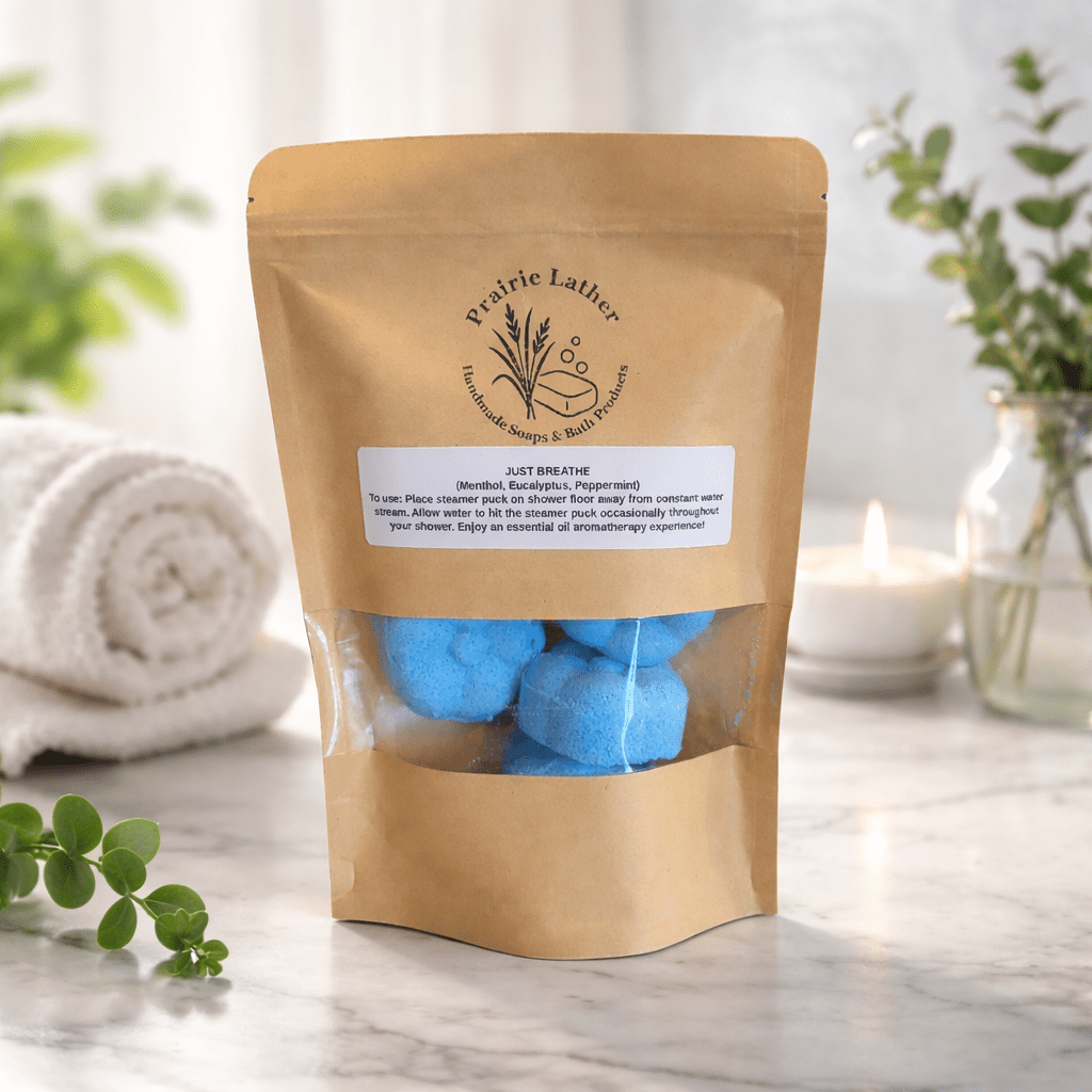 Just Breathe Shower Steamers - Prairie Lather